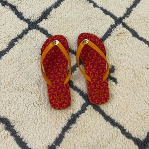 Tory Burch flip flops!